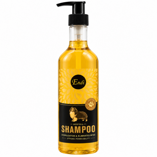 شامپو ضد انگل و ضد جرب حیوانات اندی مدل استریلایزیشن Endi Sterilization & Eliminates Mites Shampoo حجم 500 میلی‌لیتر