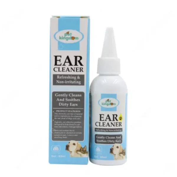 قطره پاک کننده گوش سگ و گربه اندی Endi Ear Cleaner حجم 60 میلی لیتر
