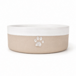 ظرف سرامیکی کلاسیک طرح‌دار سگ و گربه حناپت Hanapet Classic Patterned Ceramic Pet Bowl سایز ۱۶.۵ سانتی‌متر