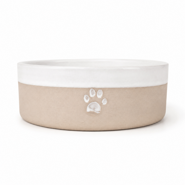 ظرف سرامیکی کلاسیک طرح‌دار سگ و گربه حناپت Hanapet Classic Patterned Ceramic Pet Bowl سایز ۱۶.۵ سانتی‌متر