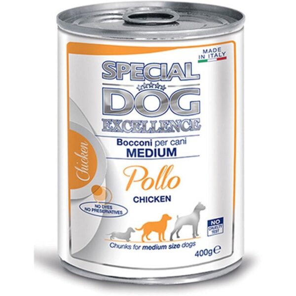 کنسرو سگ بالغ مونژه با طعم مرغ MONGE Adult Dog Wet Food with Chicken وزن 400 گرم