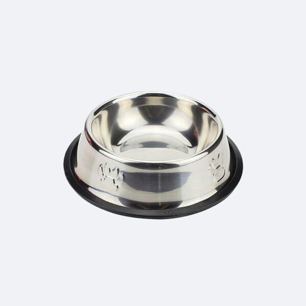 ظرف آب و غذای استیل حیوانات Stainless Pet Bowl سایز 2