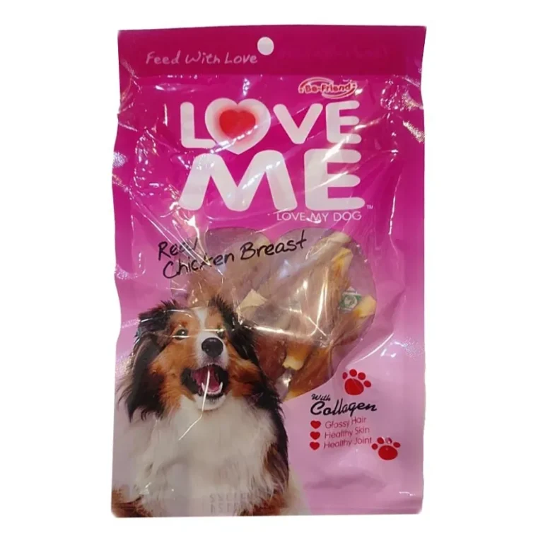 تشویقی دورپیچ مدادی سگ لاومی با طعم مرغ Love Me Stick Dog Treat With Chicken Flavor تعداد 7 عدد