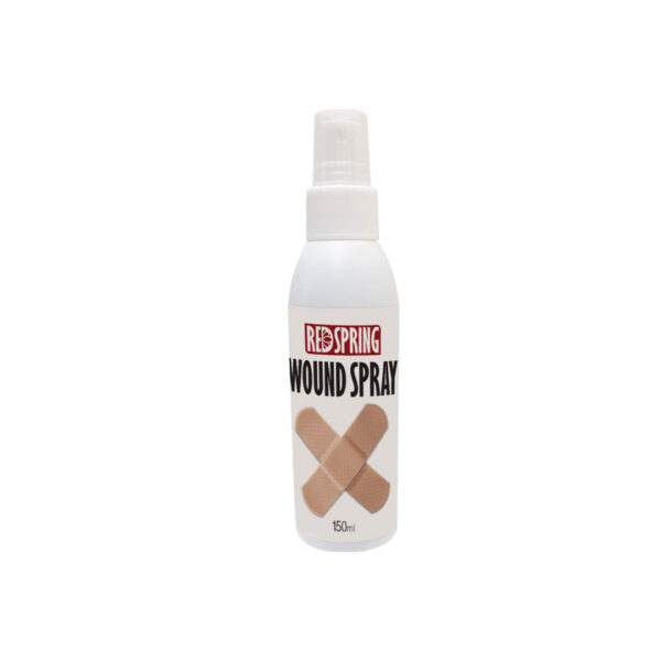 اسپری نانو مخصوص زخم و قارچ سگ و گربه رد اسپرینگ Red Spring Wound Spray Pets حجم 150 میلی‌لیتر