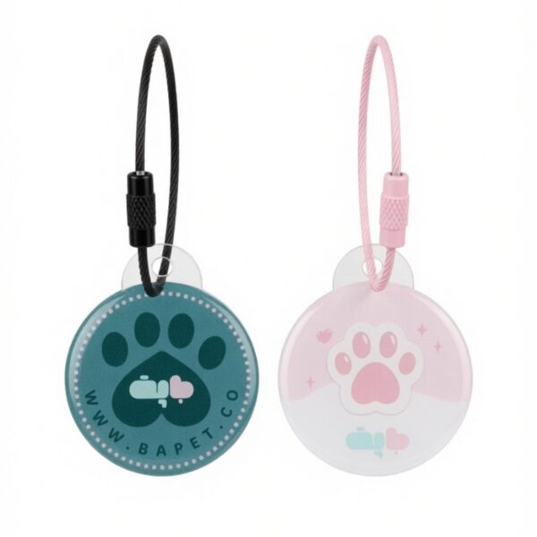 تگ هوشمند NFC قلاده سگ و گربه باپت BAPET NFC Smart Pet ID Tag