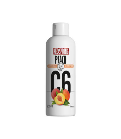 شامپو روزانه گربه رد اسپرینگ با رایحه هلو Redspring Daily Cat Shampoo Peach حجم 250 میلی‌لیتر