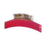 برس سگ و گربه دوگز مدل دسته سیلیکونی Dougez Silicone Handle Pet Brush for Dogs & Cats - Image 2