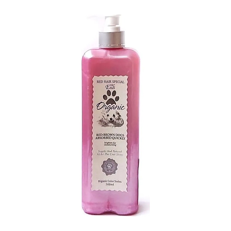 endi_brown_red_hair_500ml_800x800 شامپو سگ اندی مناسب موهای قهوهای و قرمز Endi Brown & Red Hair Dog Shampoo حجم 500 میلی لیتر - Image 1