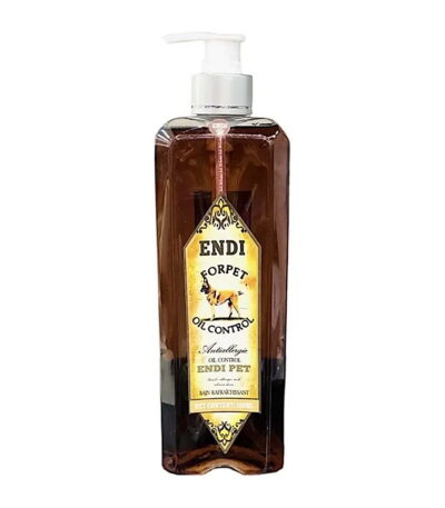 شامپو ضد آلرژی سگ اندی مناسب پوست‌های حساس Endi Shampoo Oil Control حجم 500 میلی‌لیتر