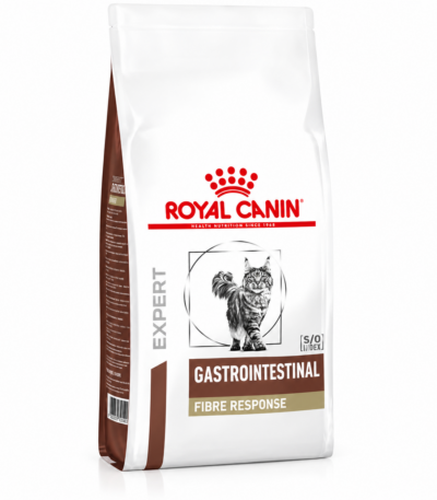 غذای خشک گربه گاسترو اینتستینال فایبر ریسپانس رویال کنین Gastrointestinal Fibre Response وزن 2 کیلوگرم