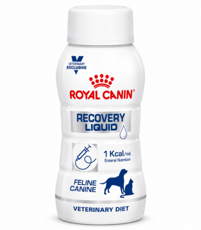 غذای مایع ریکاوری سگ و گربه رویال کنین Royal Canin Recovery Liquid Veterinary Diet حجم 200 میلی‌لیتر